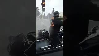 traffic light HD burn out