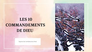 Analyse des 10 commandements: comment appliquer dans la vie quotidienne.