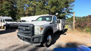 2012 Ford F450 Service Truck Oct 25 Auction