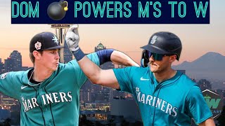 Canzone's HR Power's M's to Victory over Guardians! Postgame Show! 3-2