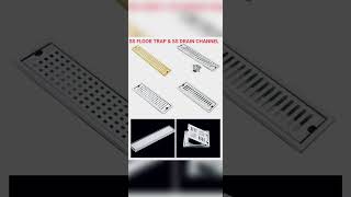 Gold pvd Stainless Steel Channel Drain | Available on IndiaMART