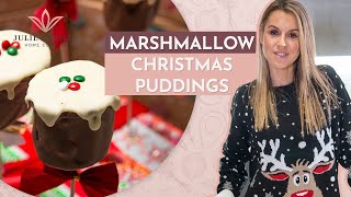 MARSHMALLOW CHRISTMAS PUDDINGS by Home Cooking with Julie