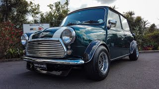 Rory's 1978 Mini In British Racing Green