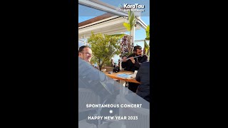 Spontaneous concert on the first day of 2023 #respect — Happy New Year 2023