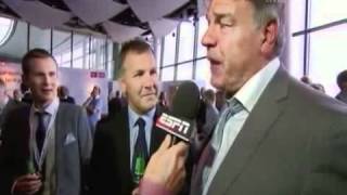 Sam Allardyce & Ray Stubbs interviewed by Richard Lenton (post FA Cup Final).