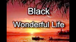 Black   Wonderful Life