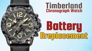 How to Change the Battery in a Timberland Chronograph Watch (Model 15474J)