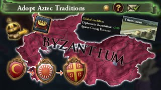 Sacrifice Ruler for INSTANT INHERITANCE? The Aztec-Byzantium DREAM