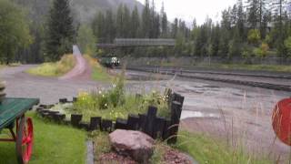 BNSF Helpers at Essex MT