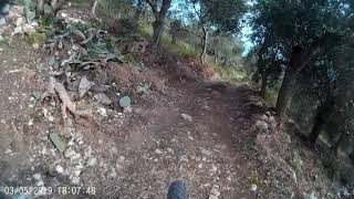 casertavecchia sbarra per parco farina mountain bike