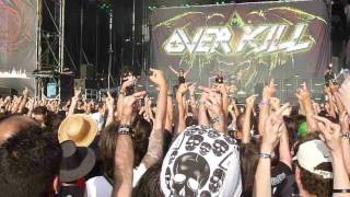 Overkill - Fuck You - Rock Fest Barcelona 2016 by Churchillson.