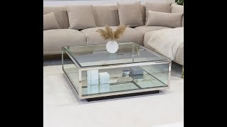 Parade coffee table silver