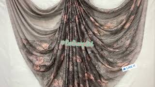 Metallic garden chiffon sarees / Chiffon sarees