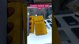 contoh Realme note 50