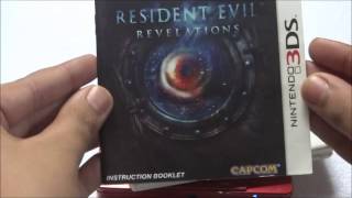 Resident Evil Revelations Ninetndo 3DS Unboxing & Review!