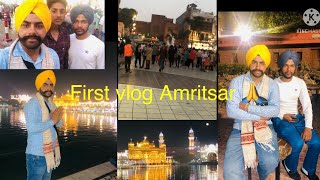 First vlog 🙏Shri harmandhir sahib