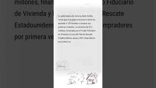 La gobernadora Katie Hobbs dice que el programa de asistencia hipotecaria de Arizona ayuda a 100 fam