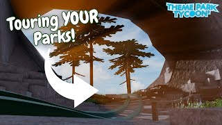 Touring your Theme Park Tycoon 2 Parks LIVE! 🔴