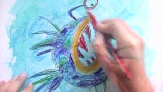 How to Draw a Crazy Sea Toad by Oistein Kristiansen and Faber-Castell