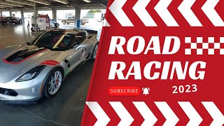 In Car Camera Catches Z06 Sliding Off Track at Roebling Raod Raceway