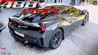 Ferrari 488 PISTA | COLD START Sound !!