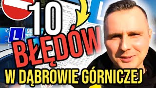 10 najczęściej popełnianych błędów na egzaminie na prawo jazdy