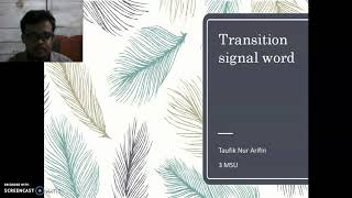 TOPIC 10 TRANSITIONS SIGNAL // TAUFIK NUR ARIFIN