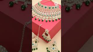 Latest bridal jewellery set design #bridaljewellery# #trending jewellery set #