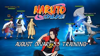 Naruto Online: August Owari 55 training (Orochimaru GNW pos2)