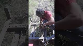 mahindra 275di parformenc five tine cultivator full power test #tectore