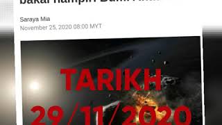 ASTEROID SETINGGI BURJ KHALIFA MENGHAMPIRI BUMI AHAD INI 29/11/2020 || VIRAL !!!.