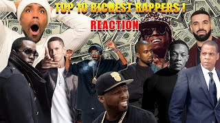 Top 10 Richest Rappers In The World! | REACTION