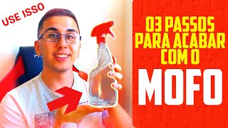 Como fazer ANTIMOFO CASEIRO para parede com Vinagre | Fácil