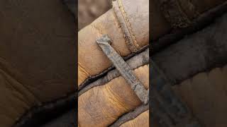 Buckle Fragment But its Beautiful!  Metal Detecting Wales