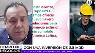 ENTREVISTA NYCE EN TIEMPO DE NEGOCIOS