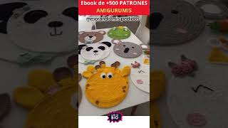 Ebook de +500 PATRONES AMIGURUMIS #crochet #amigurumi #patronesamigurumis #crochetera