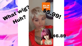 Temu WIGS Review | Amazon Review | CHEAP affordable wigs