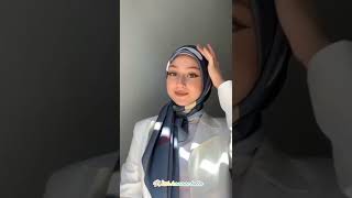 لفت حجاب سهلة وانيقة والاهم من دون دبابيس#hijab #fashion