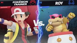 Smash League #4 UpChuckle (Pkmn Trainer) vs Fire (Roy)