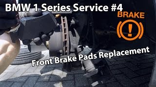 BMW 120D Service #4 - Front Brake Pad Replacement