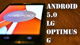 Android 5.0 Lollipop на LG Optimus G E975