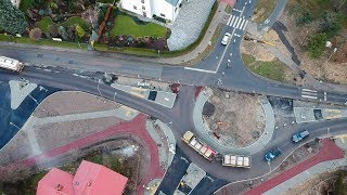 Budowa ronda w Pszczynie - zmiana organizacji ruchu