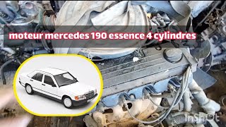 موطور مرسيديس 190 moteur mercedes 190 essence 4 cylindres