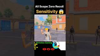 Zero Recoil sensitivity Bgmi | Android zero Recoil sensitivity Bgmi #bgmi #pubg  #shortsfeed #viral