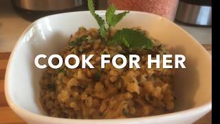 Amazing RED LENTIL VEGAN side dish recipe