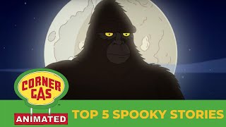 It's Halloween at Corner Gas Animated | Top 5 Spooky Stories