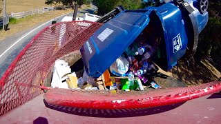 Garbage Truck Hopper POV: Rapid Rail Pt. 2 (Recycle)