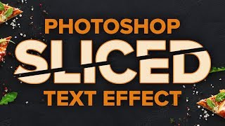 How to Slice Text in Photoshop