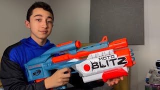 Nerf Motorized Blaster Review - Nerf Elite 2.0 Motoblitz Blaster