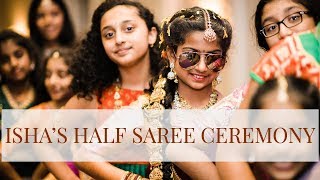 ISHA'S HALF SAREE CEREMONY HIGHLIGHT REEL | TEGA CAY, South Carolina | CHARLOTTE, North Carolina